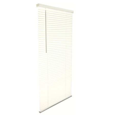 Living Accents Living Accents Vinyl 1 in. Blinds 35 in. W X 72 in. H Alabaster Cordless MAX3572AL